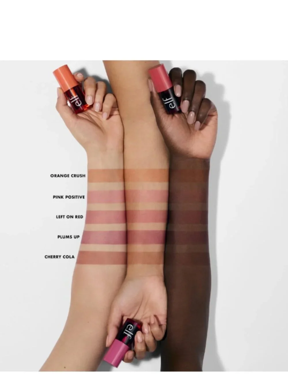 🌸 e.l.f. Sheer For It Blush Tint Left on Red & Bronzing Drops Copper Gold DUO
